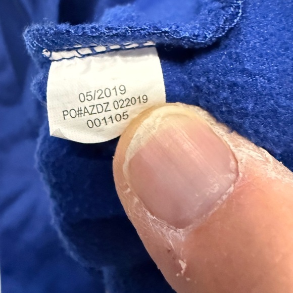 Buffalo Bills Blue Logo NFL Hooded Cotton Blend Sweatshirt S Josh Allen ❤️ 🏈 - Picture 4 of 5